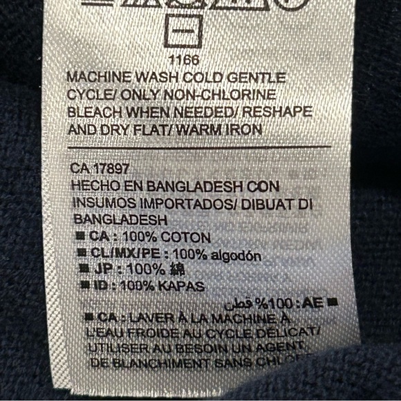 Old Navy Cotton V-neck Navy Blue Sweater XL - Picture 7 of 10